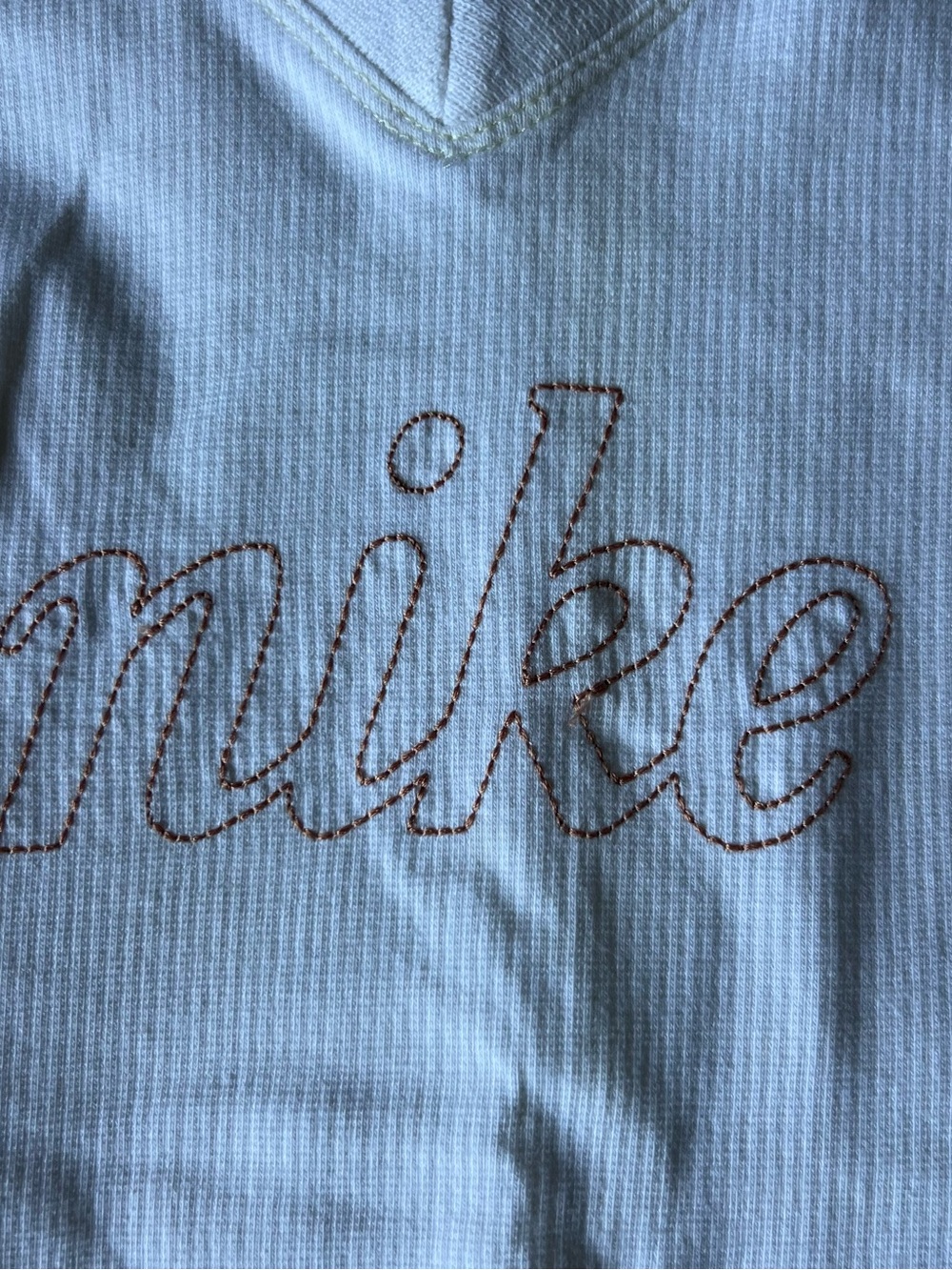 Nike V-Neck Ribbed Tee - Picture 2 of 6